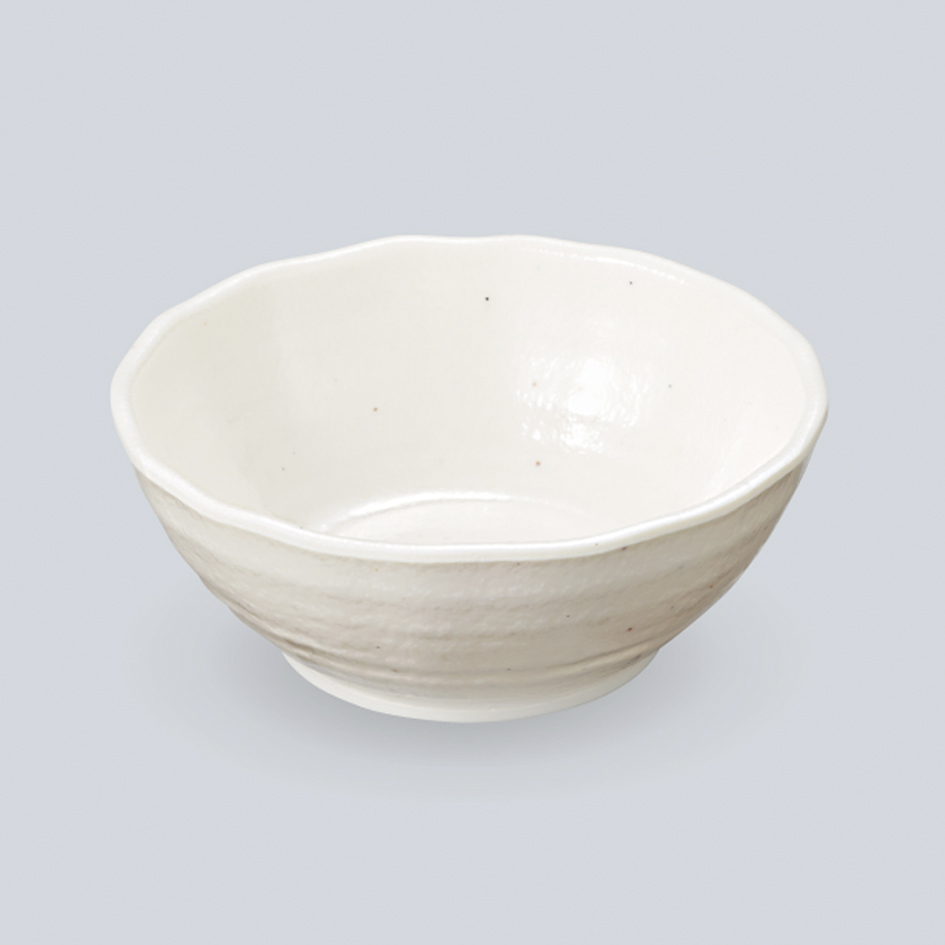 KYOEI ONLINE STORE / メラミン 多用丼 粉引 MB-1093KHK(150φ×H78mm