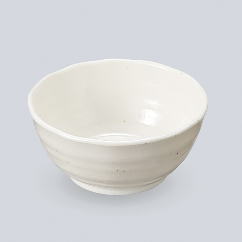 KYOEI ONLINE STORE / メラミン 多用丼 粉引 MB-1093KHK(150φ×H78mm