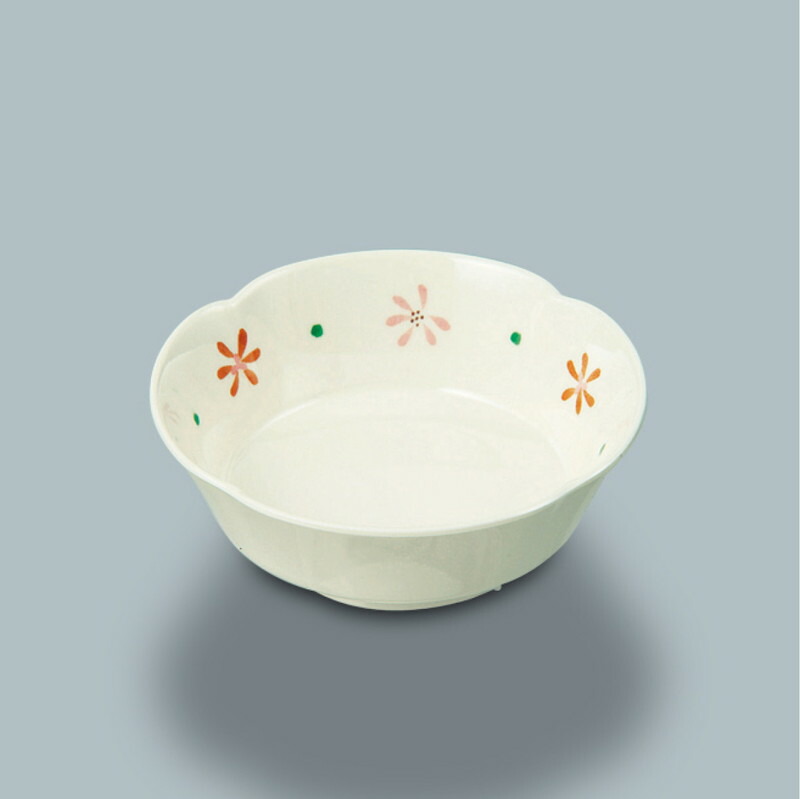 KYOEI ONLINE STORE / メラミン 丸鉢 (身) 花こころ MB-515HKK(156φ