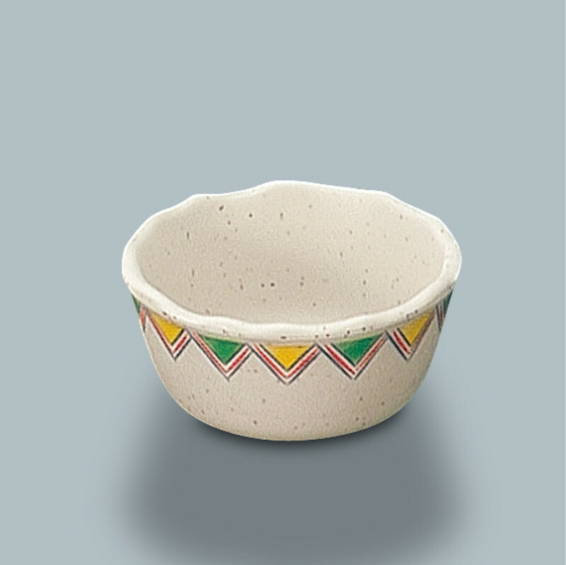 KYOEI ONLINE STORE / メラミン 角小鉢 (身) ふる里 MB-338F(110×110