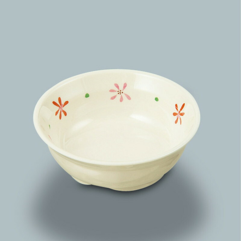KYOEI ONLINE STORE / メラミン 丸鉢 (身) 花こころ MB-515HKK(156φ