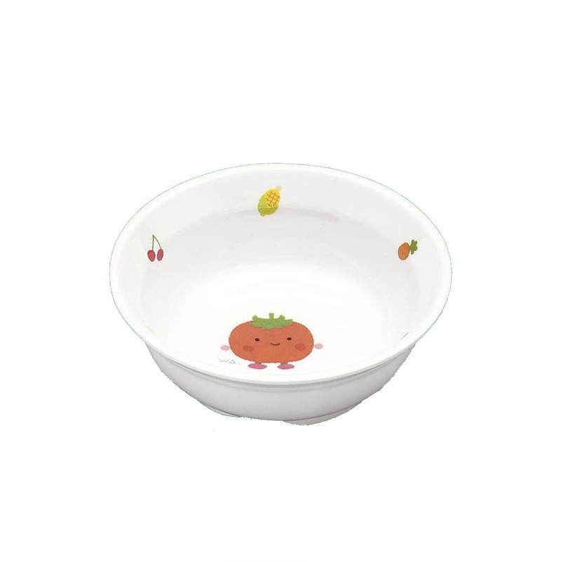 KYOEI ONLINE STORE / メラミン なで角仕切皿 サラダっこ MS-55WSS(107