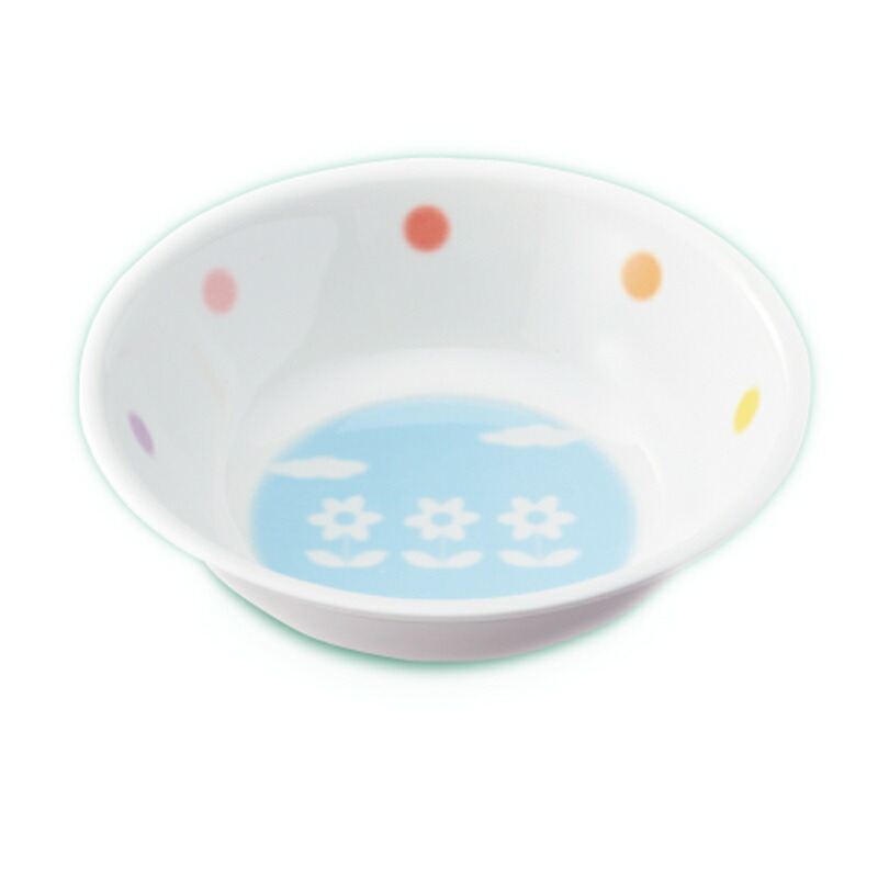 KYOEI ONLINE STORE / メラミン 深皿 サラダっこ MS-3231WSS(120φ