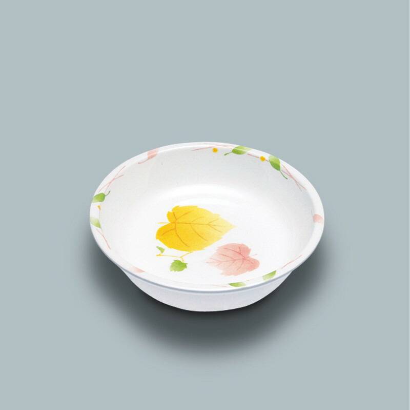 未使用　三信加工　葉音　小鉢　MB-617HNE 耐熱　50枚 （分割可能） KYOEI ONLINE STORE / メラミン 飯椀蓋 (蓋) 葉音 MB-508HNE