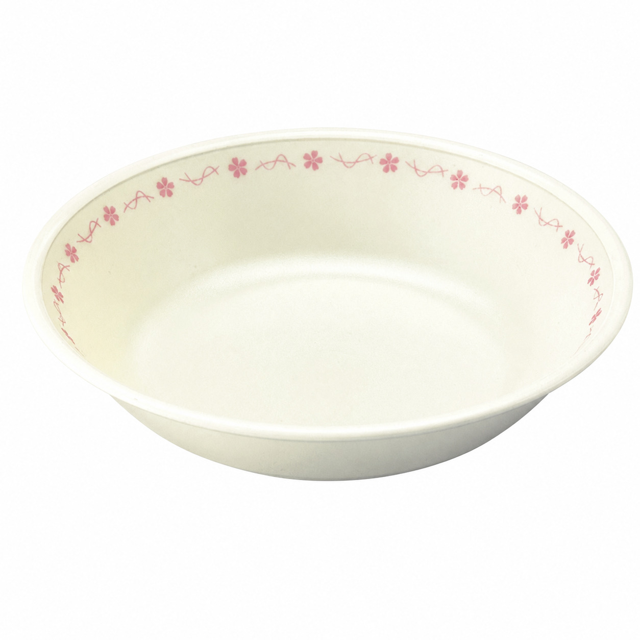 三信加工 食器 E-エポカル フラワーライン　10枚[PNS-19EFWL] KYOEI ONLINE STORE / PEN 深皿 E-エポカル フラワーライン PNS-18EFWL