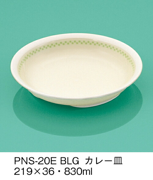 KYOEI ONLINE STORE / PEN カレー皿 E-エポカル ブロックライン