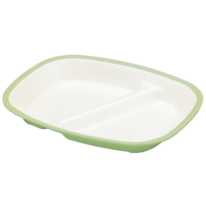 KYOEI ONLINE STORE / PEN 角仕切皿 E-エポカル 若草 PNS-23EG(170×210