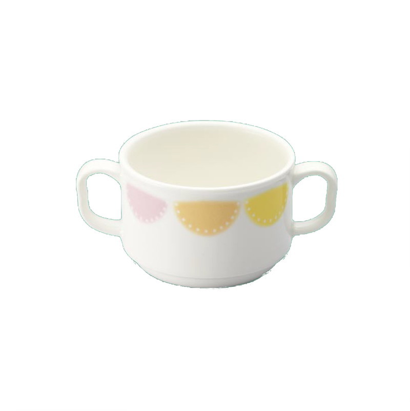 まかろん KYOEI ONLINE STORE / 強化磁器 ミルクカップ マカロン YC