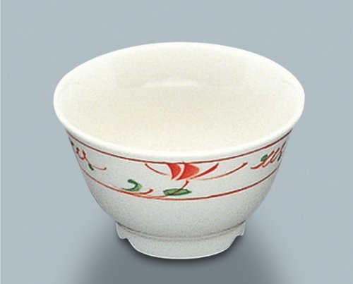 KYOEI ONLINE STORE / 強化磁器 湯呑 えくせらいと 色絵十草 EL-81(90φ