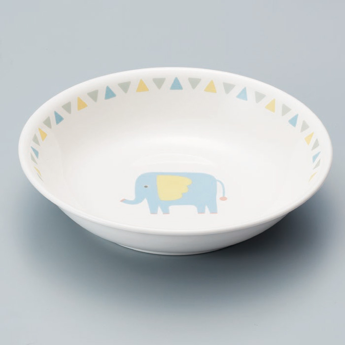 KYOEI ONLINE STORE / 強化磁器 深皿 ズーマニア YS-22ZOO(106φ×H37mm