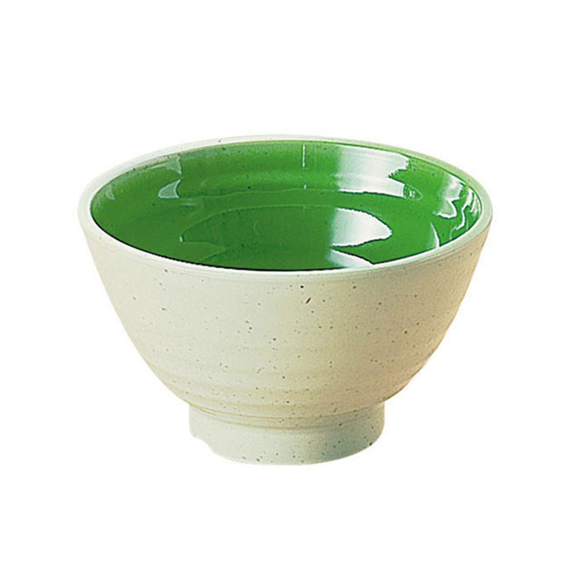 小丸椀十客(樹脂製) KYOEI ONLINE STORE / メラミン 飯椀 小 身 抹茶 10-2509-M-TKM(108φ