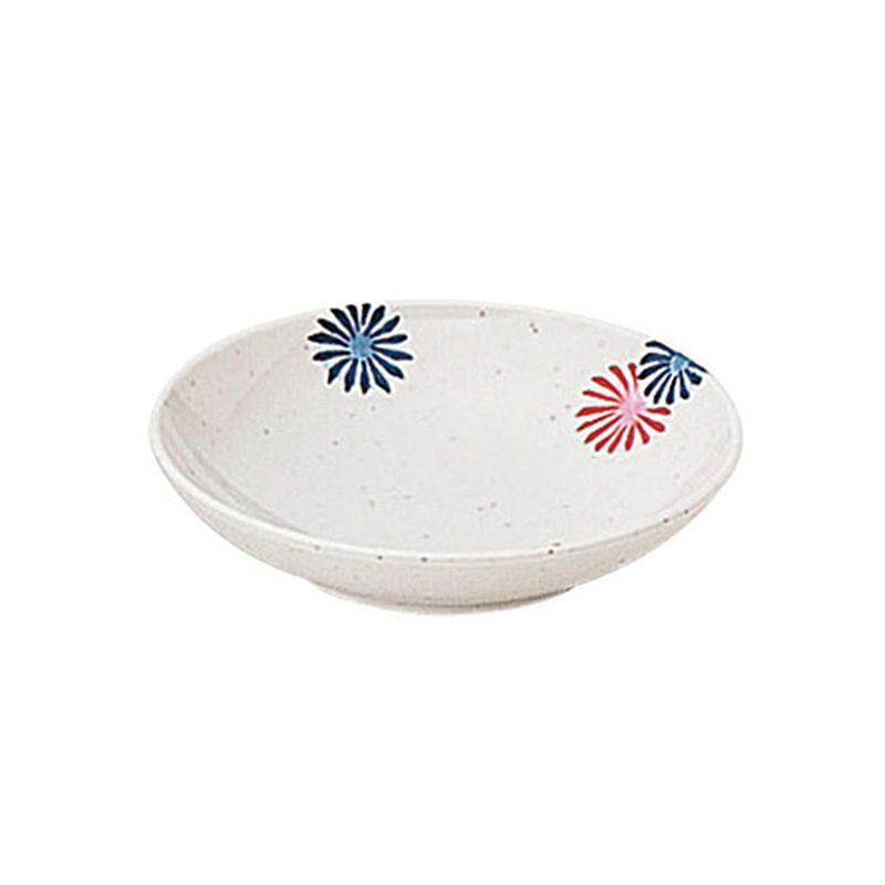 KYOEI ONLINE STORE / メラミン 18cm平皿 花火 10-2704-HB(180φ×H31mm